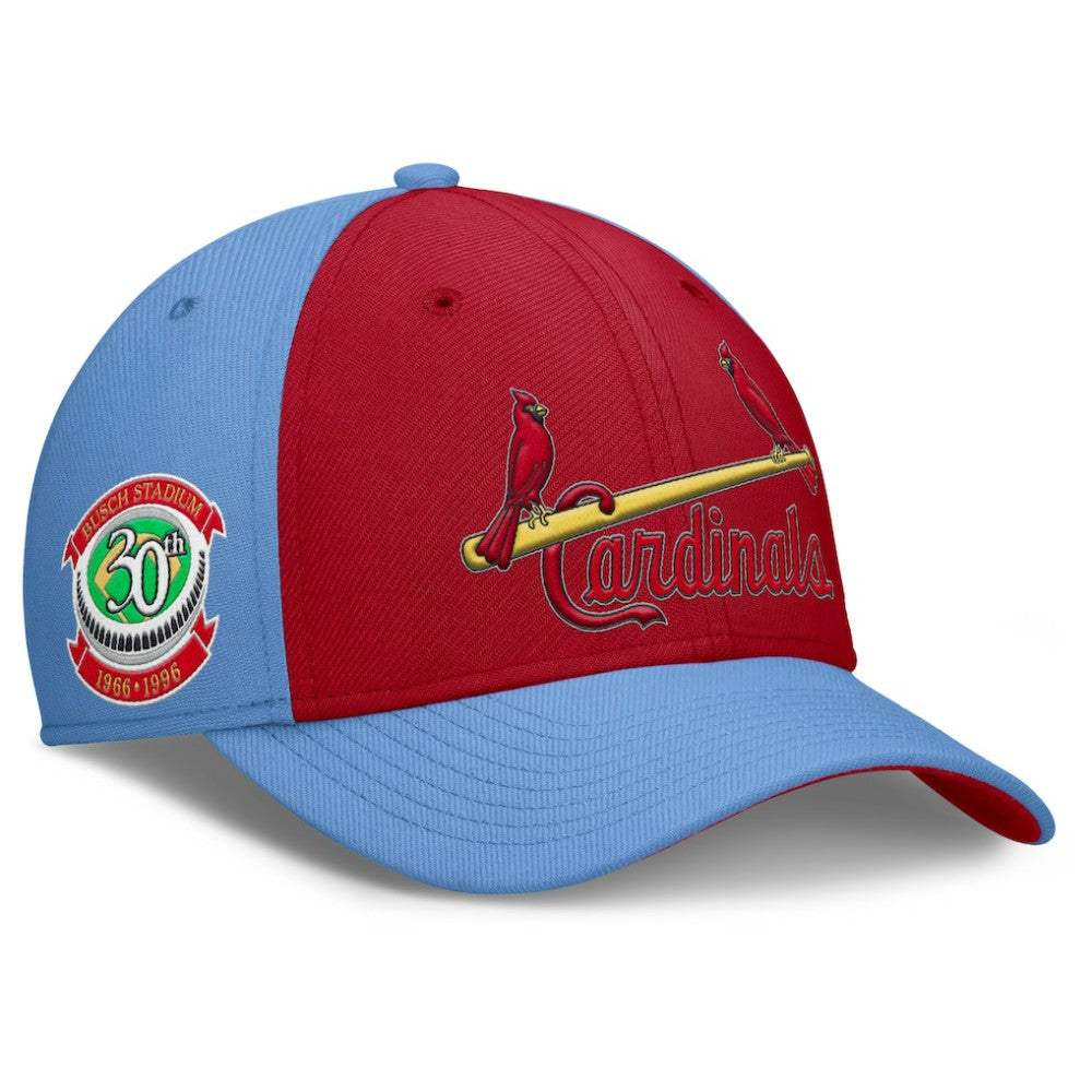 St. Louis Cardinals Nike Rise Swoosh Performance Flex Hat - MLB