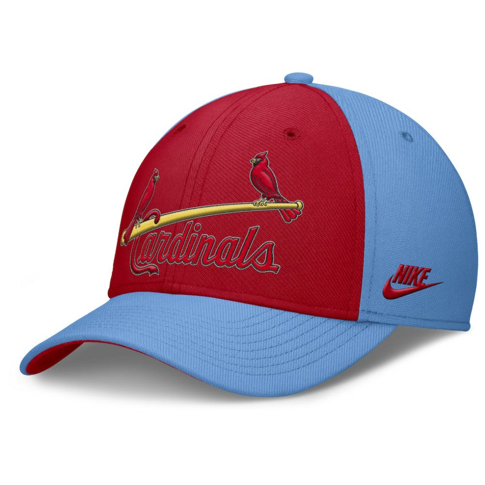 St. Louis Cardinals Nike Rise Swoosh Performance Flex Hat - MLB