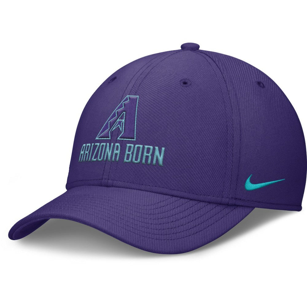 Arizona Diamondbacks Nike 2025 City Connect Rise Swoosh Performance Flex Hat - MLB