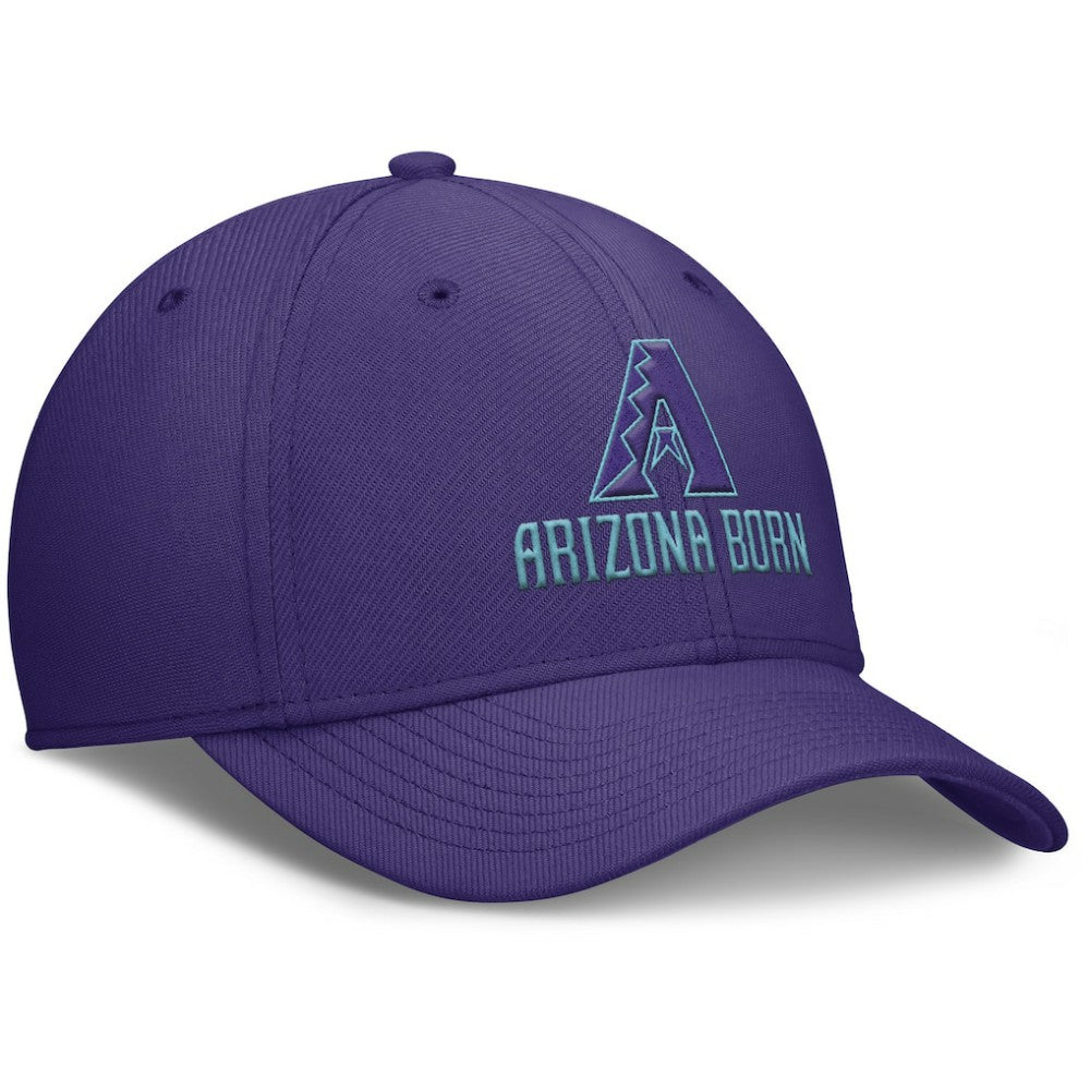 Arizona Diamondbacks Nike 2025 City Connect Rise Swoosh Performance Flex Hat - MLB