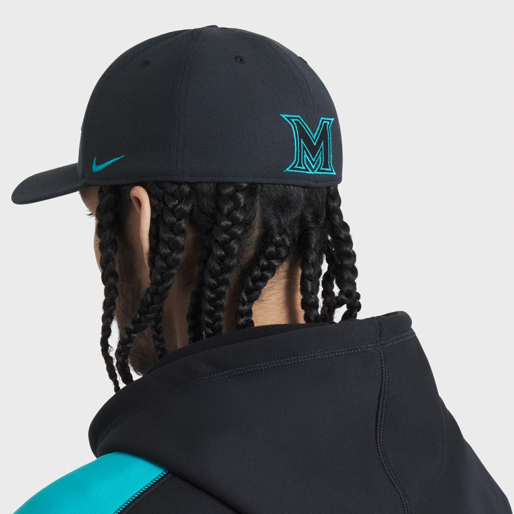 Miami Marlins Nike 2025 City Connect Performance Swoosh Flex Hat - MLB