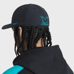 Miami Marlins Nike 2025 City Connect Performance Swoosh Flex Hat - MLB