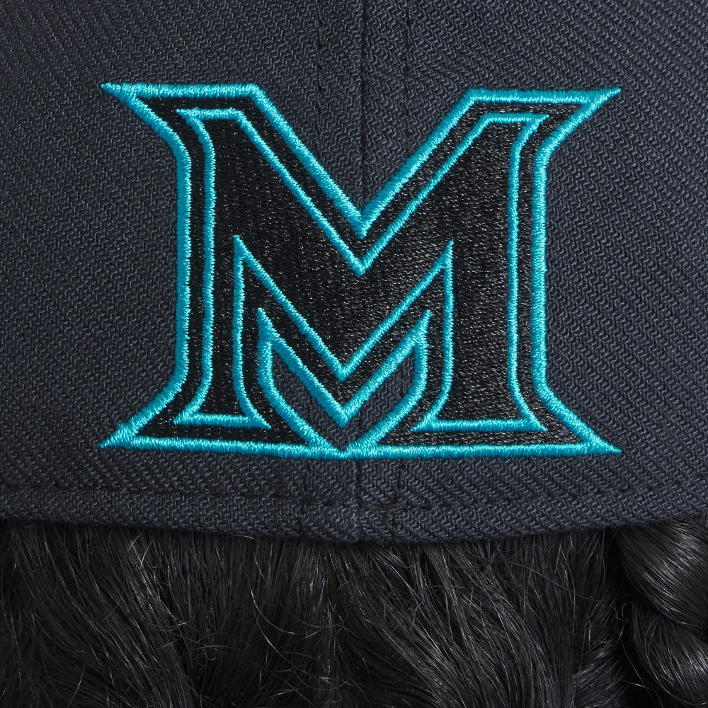 Miami Marlins Nike 2025 City Connect Performance Swoosh Flex Hat - MLB