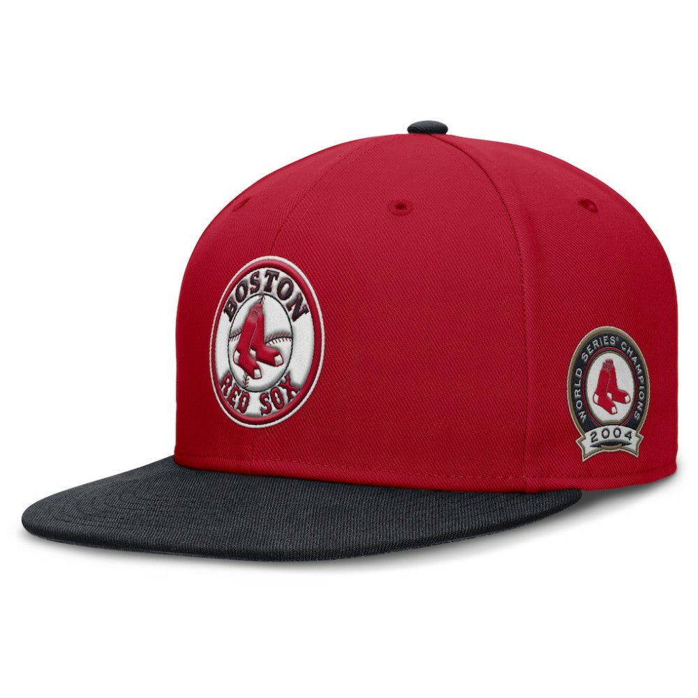 Boston Red Sox Nike Cooperstown Two-Tone Dri-FIT Round Bill True Fitted Hat - MLB