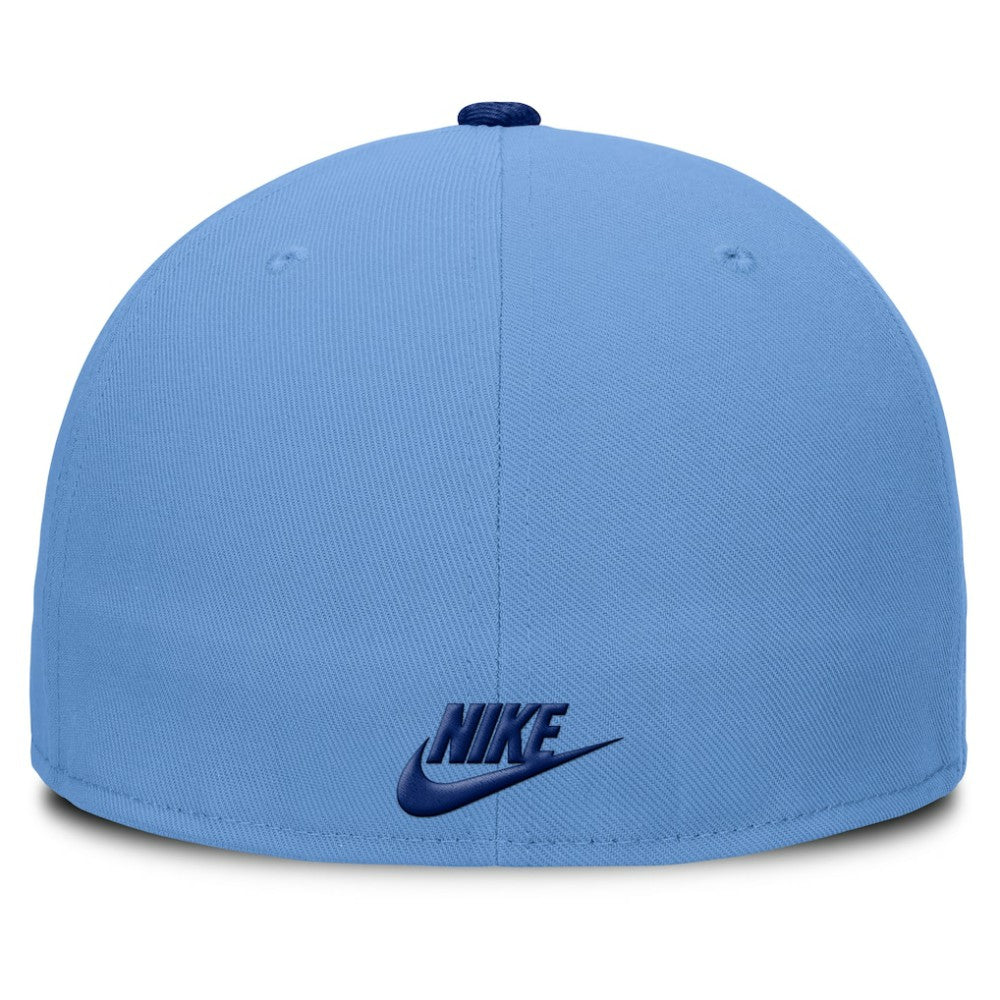 Chicago Cubs Nike Cooperstown Two-Tone Dri-FIT Round Bill True Fitted Hat - MLB
