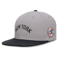 New York Yankees Nike Cooperstown Two-Tone Dri-FIT Round Bill True Fitted Hat - MLB
