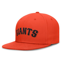 San Francisco Giants Nike Wordmark Dri-FIT Round Bill True Fitted Hat - MLB