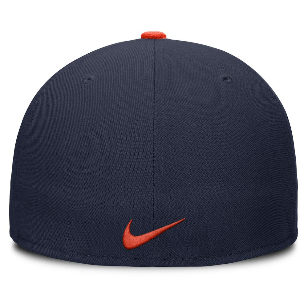 Houston Astros Nike Primetime Dri-FIT Round Bill True Fitted Hat - MLB