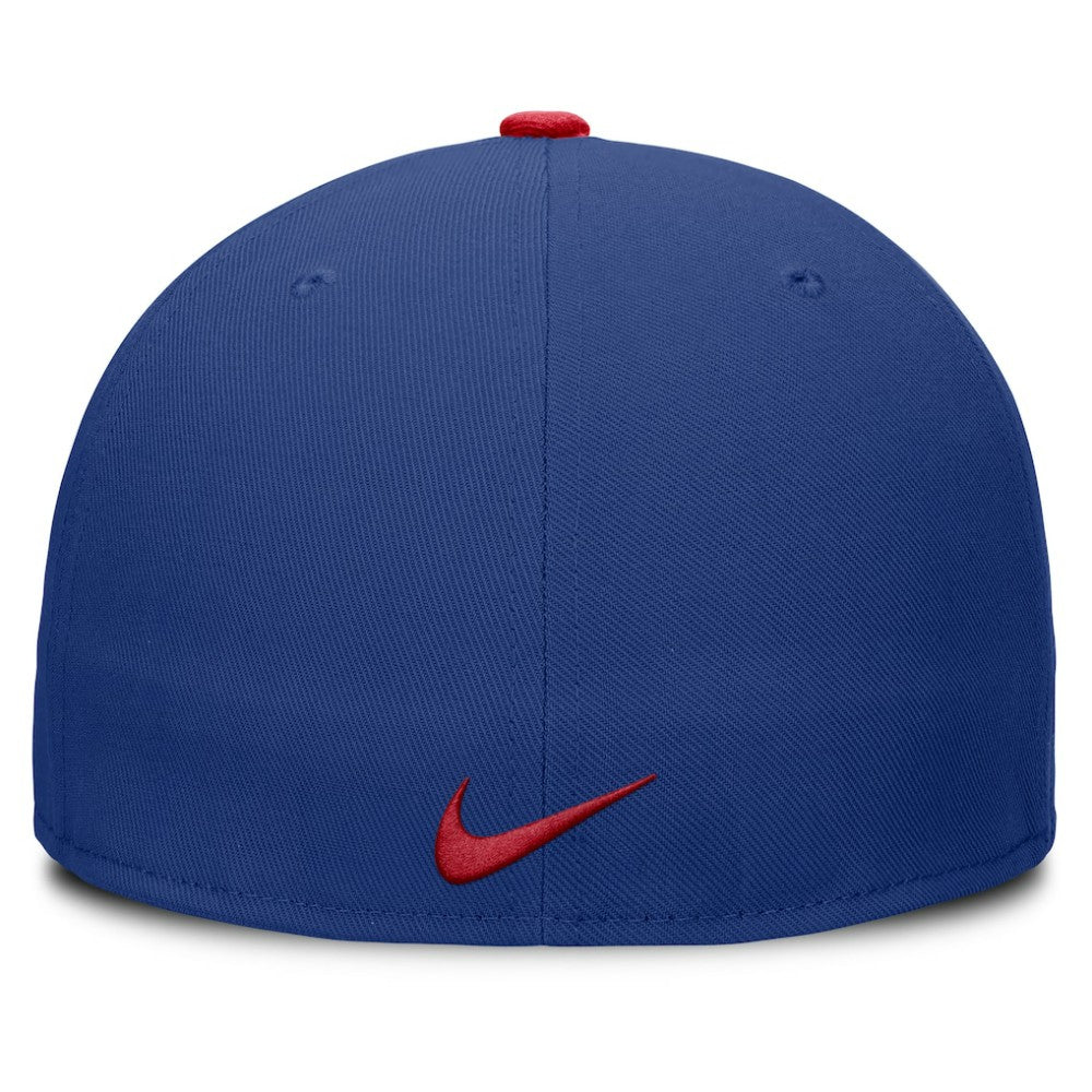 Texas Rangers Nike Primetime Dri-FIT Round Bill True Fitted Hat - MLB