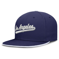 Los Angeles Dodgers Nike Primetime Dri-FIT Round Bill True Fitted Hat - MLB