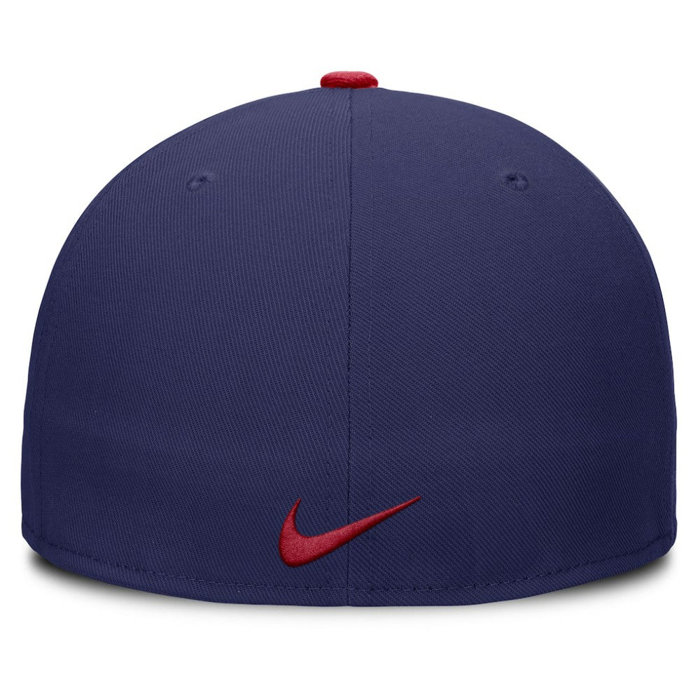 Chicago Cubs Nike Primetime Dri-FIT Round Bill True Fitted Hat - MLB