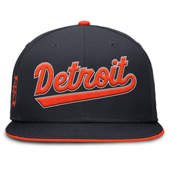 Detroit Tigers Nike Primetime Dri-FIT Round Bill True Fitted Hat - MLB