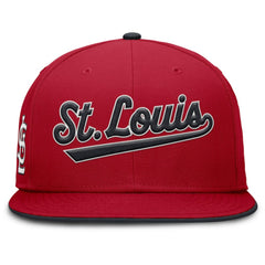 St. Louis Cardinals Nike Primetime Dri-FIT Round Bill True Fitted Hat - MLB