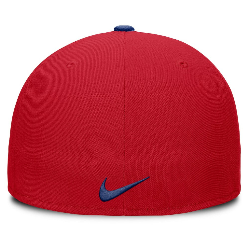 Philadelphia Phillies Nike Primetime Dri-FIT Round Bill True Fitted Hat - MLB