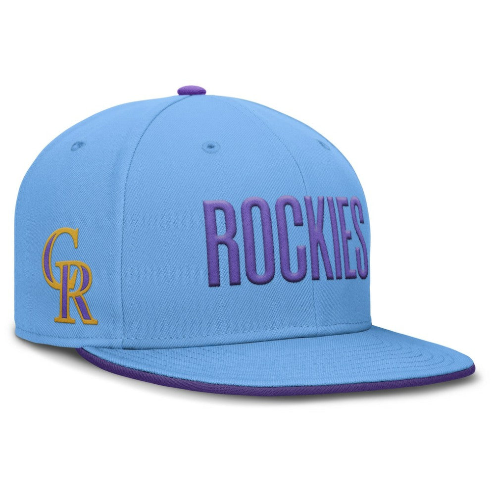 Colorado Rockies Nike 2025 City Connect True Performance Fitted Hat - MLB