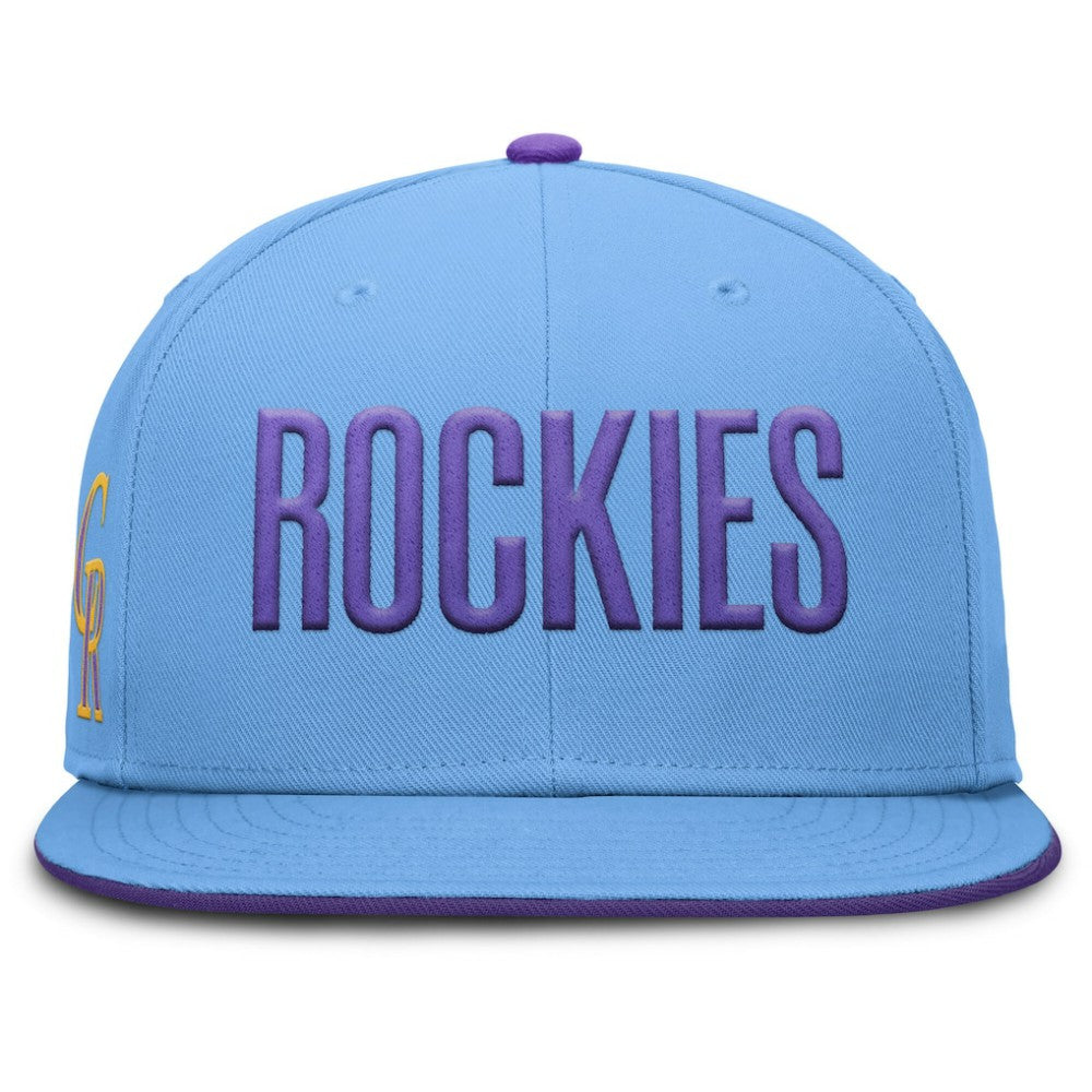 Colorado Rockies Nike 2025 City Connect True Performance Fitted Hat - MLB