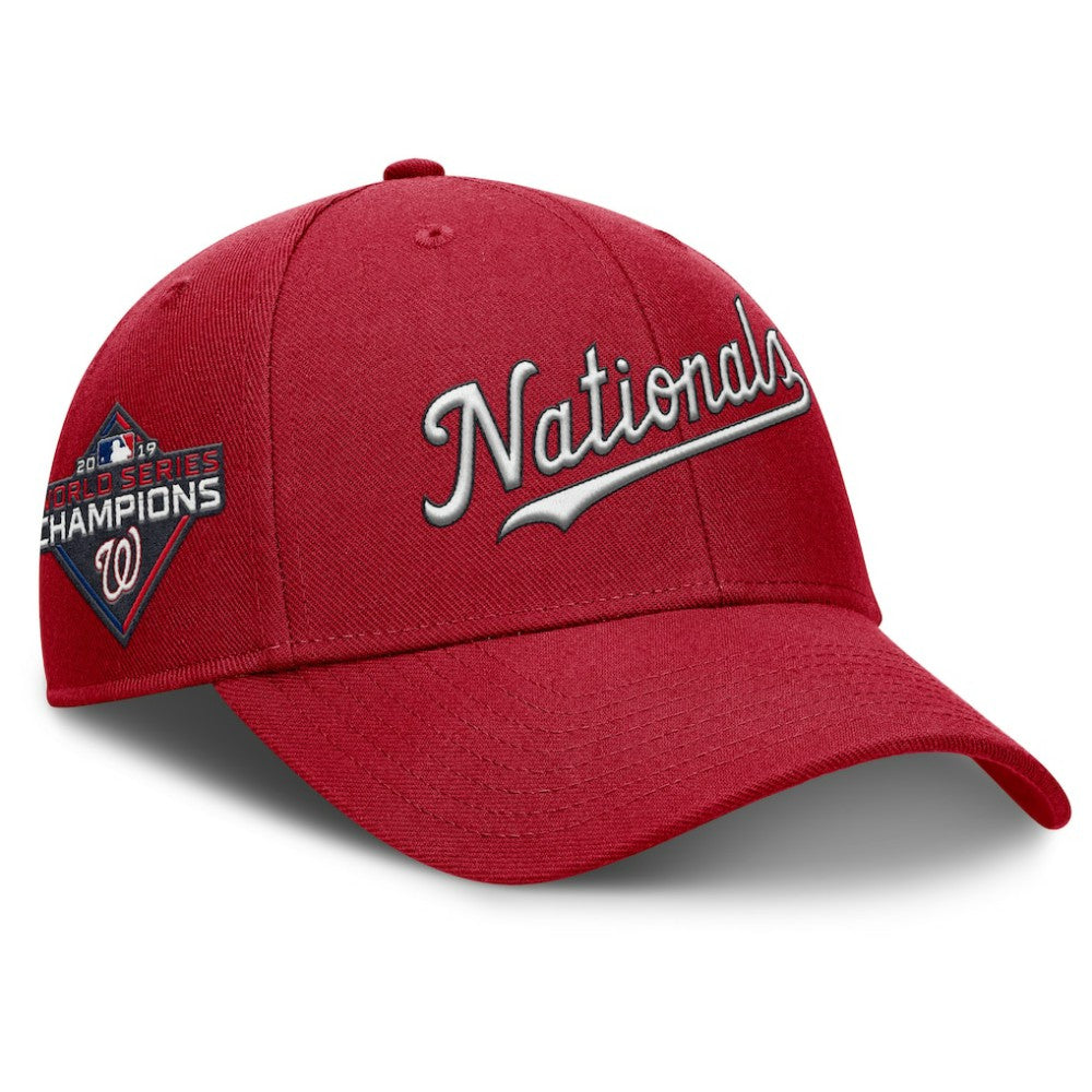 Washington Nationals Nike Rise Gaberdine Adjustable Hat - MLB