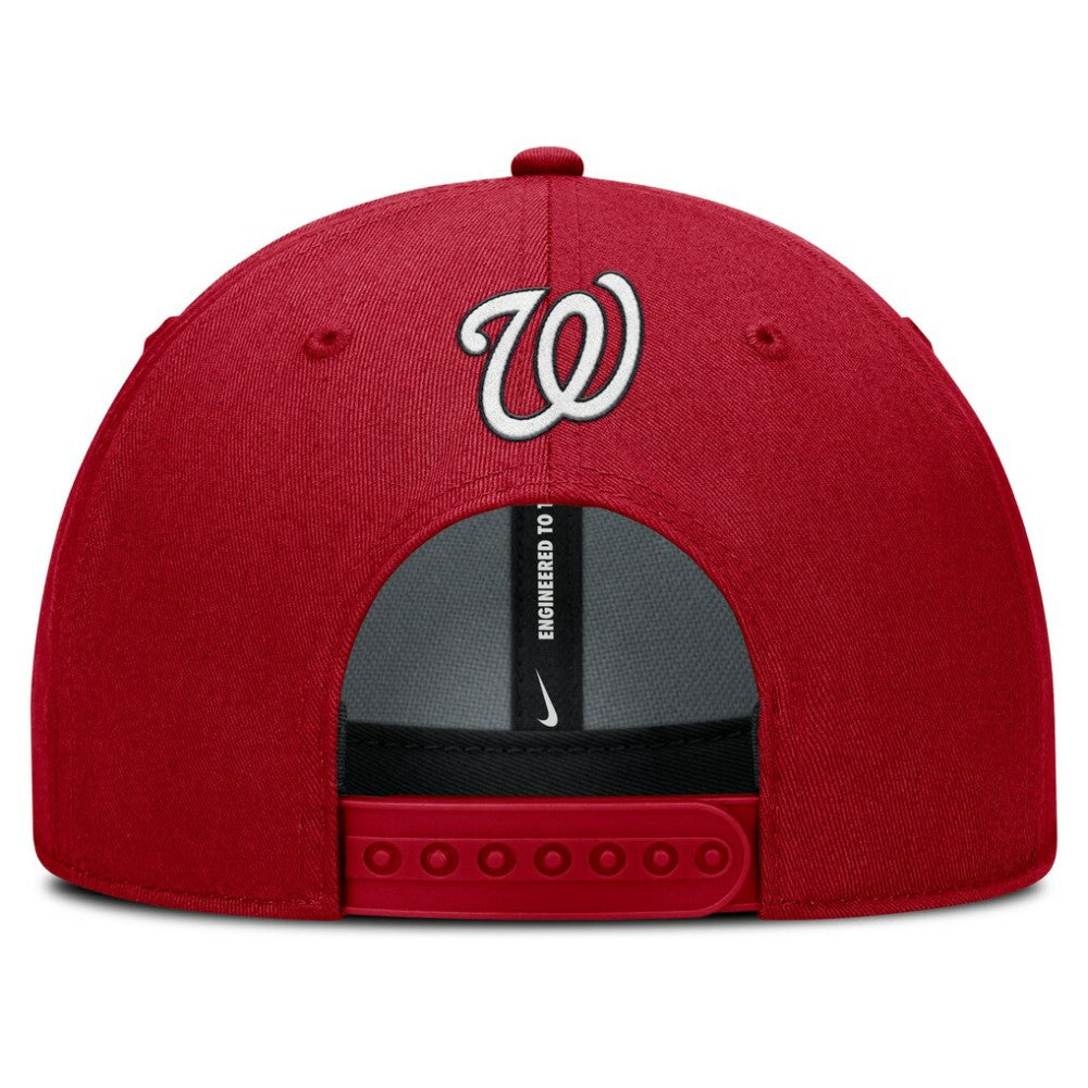 Washington Nationals Nike Rise Gaberdine Adjustable Hat - MLB