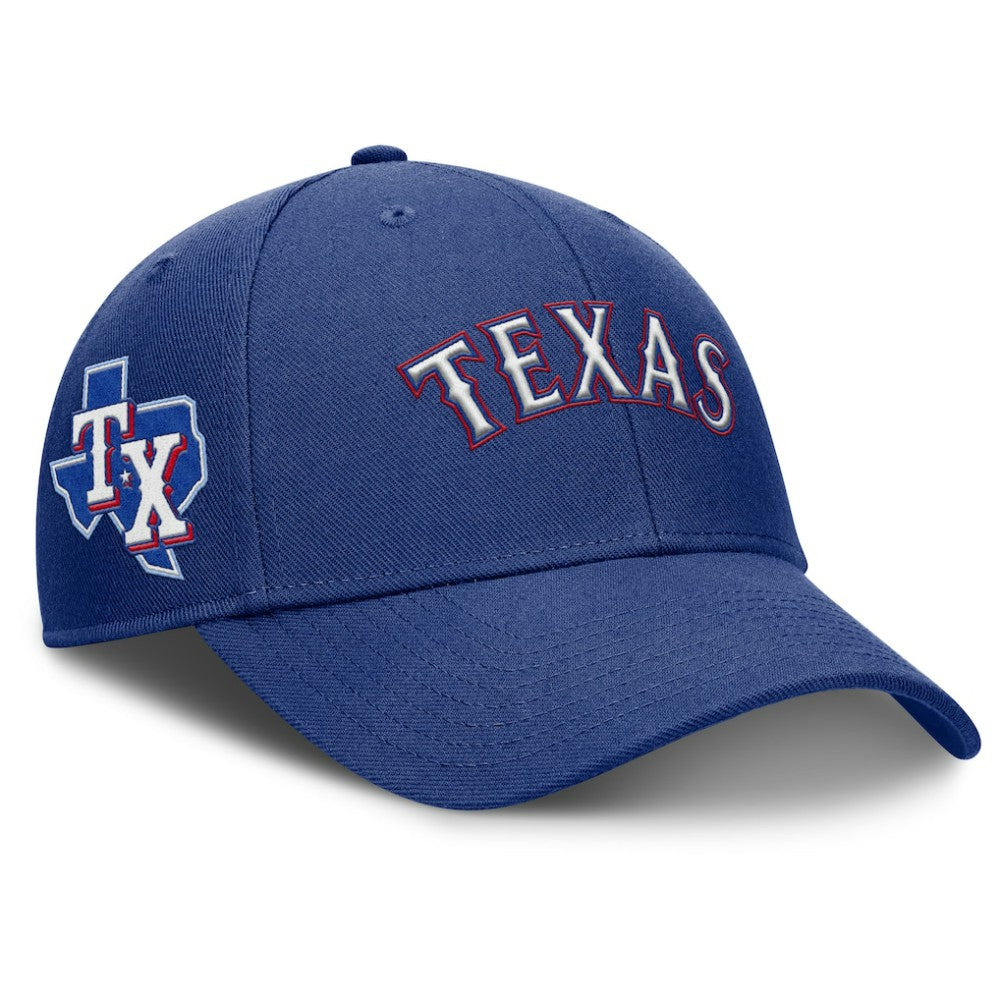 Texas Rangers Nike Rise Gaberdine Adjustable Hat - MLB