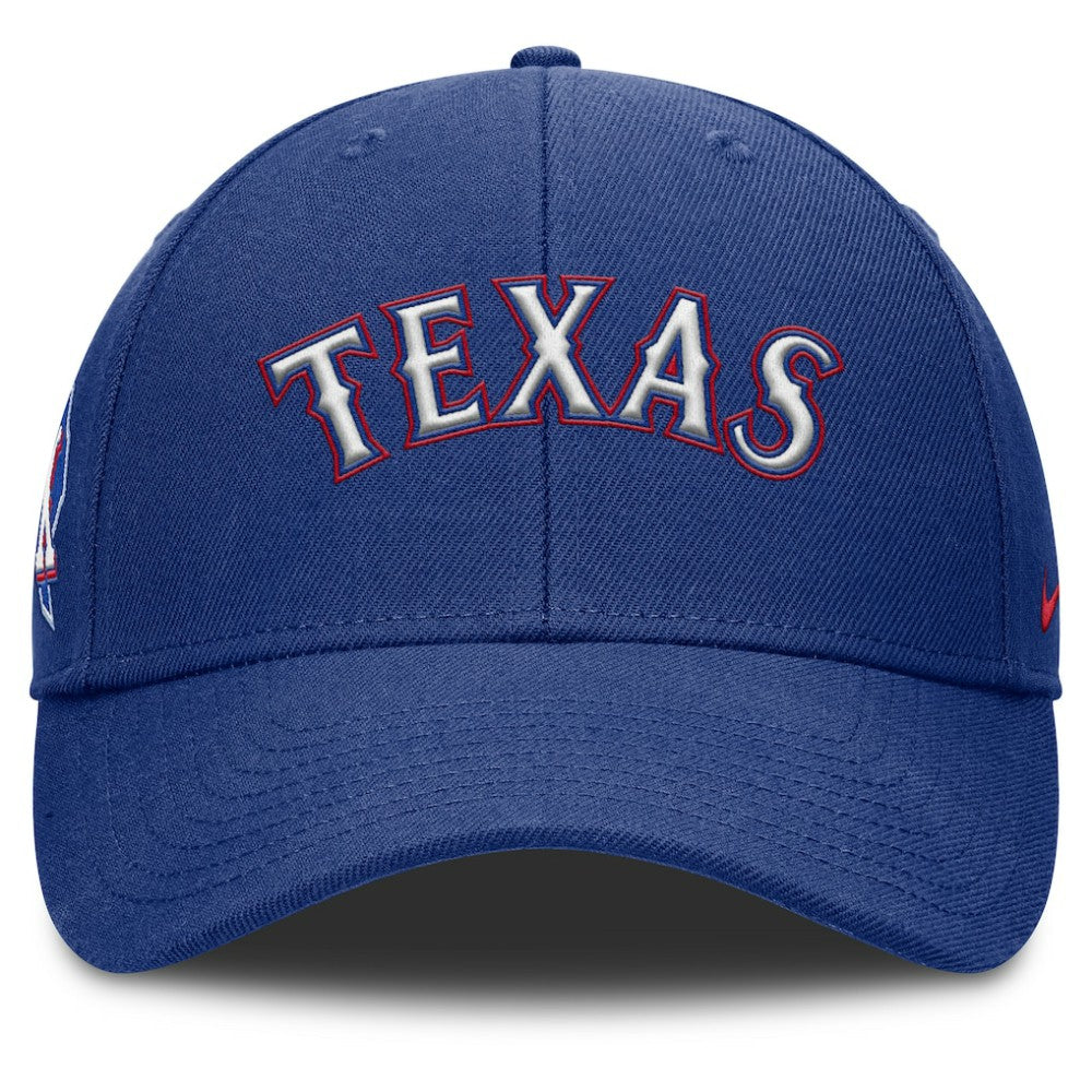 Texas Rangers Nike Rise Gaberdine Adjustable Hat - MLB