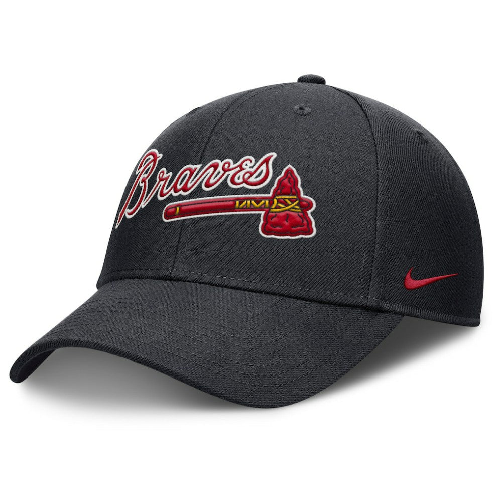 Atlanta Braves Nike Rise Gaberdine Adjustable Hat - MLB