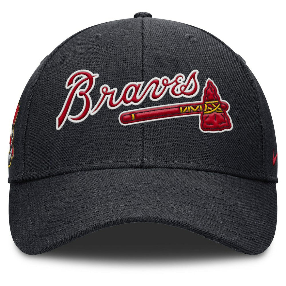 Atlanta Braves Nike Rise Gaberdine Adjustable Hat - MLB