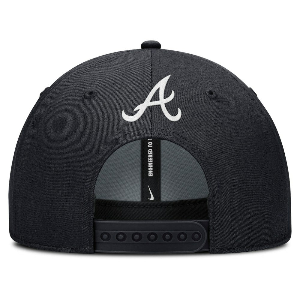 Atlanta Braves Nike Rise Gaberdine Adjustable Hat - MLB