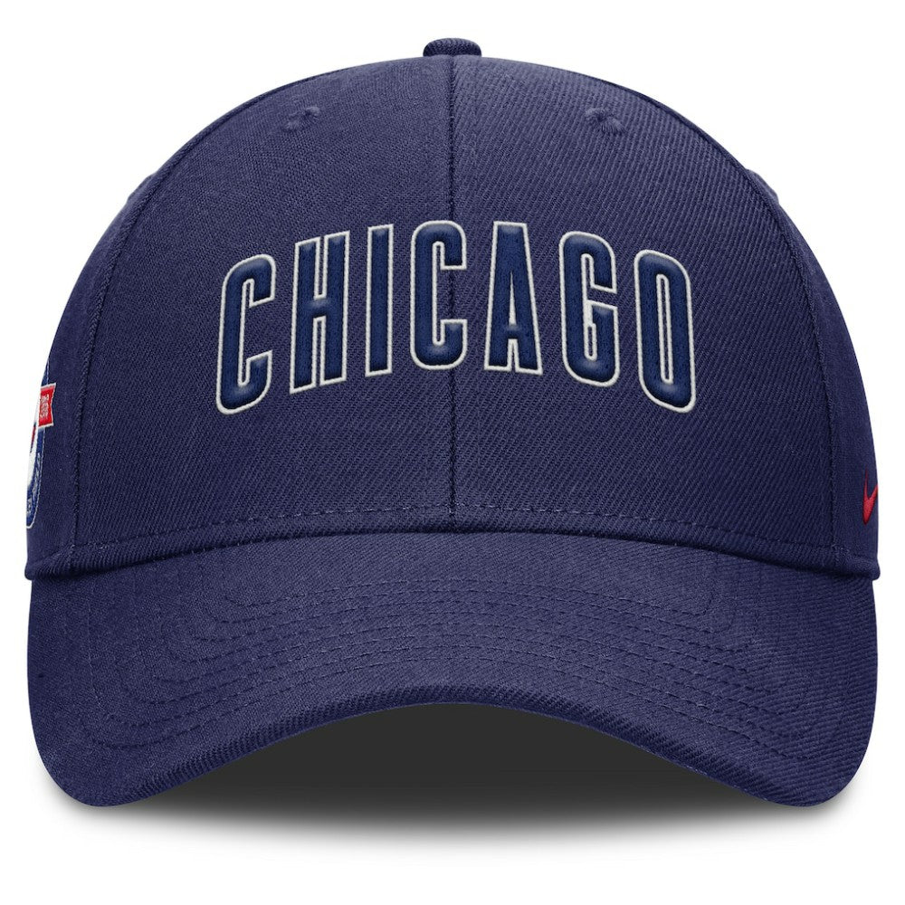 Chicago Cubs Nike Rise Gaberdine Adjustable Hat - MLB