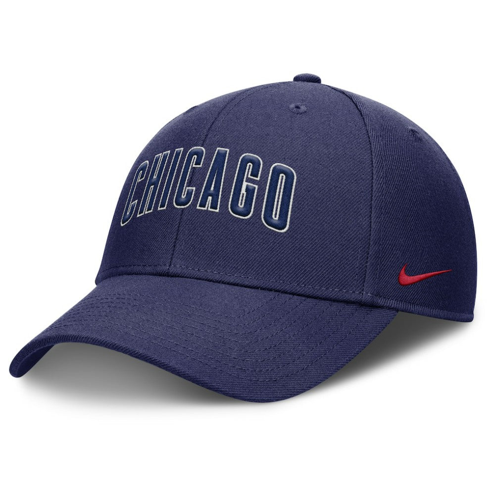 Chicago Cubs Nike Rise Gaberdine Adjustable Hat - MLB