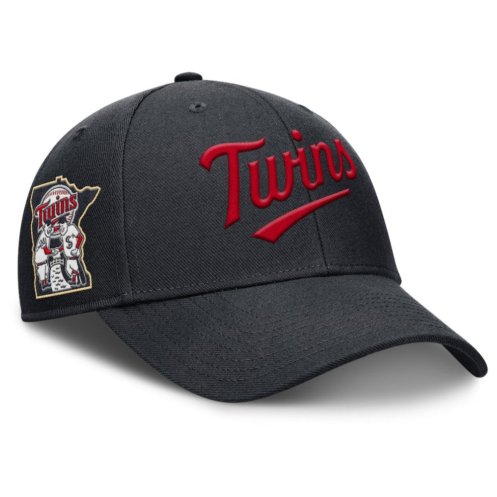 Minnesota Twins Nike Rise Gaberdine Adjustable Hat - MLB