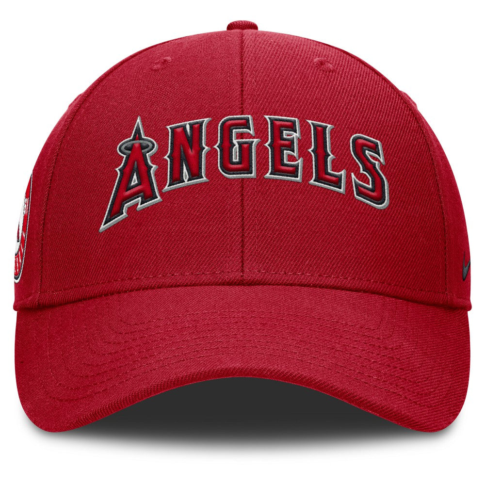 Los Angeles Angels Nike Rise Gaberdine Adjustable Hat - MLB