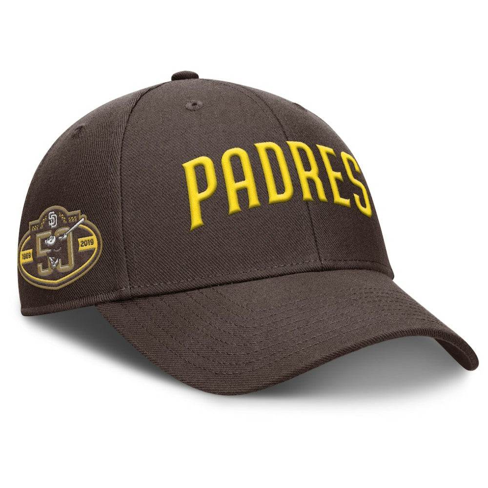 San Diego Padres Nike Rise Gaberdine Adjustable Hat - MLB