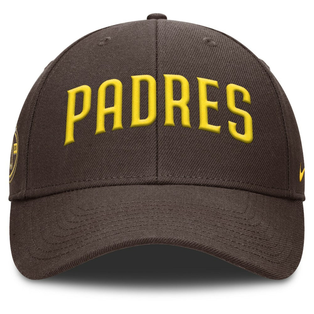 San Diego Padres Nike Rise Gaberdine Adjustable Hat - MLB
