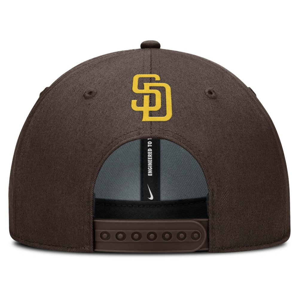 San Diego Padres Nike Rise Gaberdine Adjustable Hat - MLB