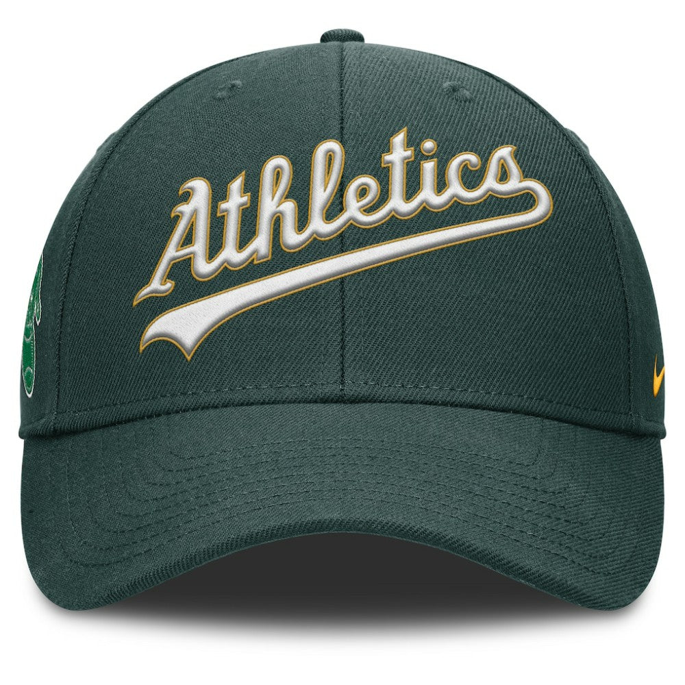 Athletics Nike Rise Gaberdine Adjustable Hat - MLB