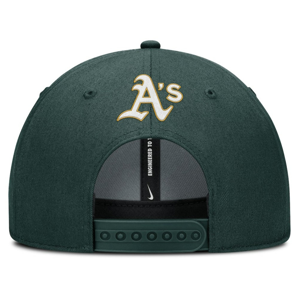 Athletics Nike Rise Gaberdine Adjustable Hat - MLB