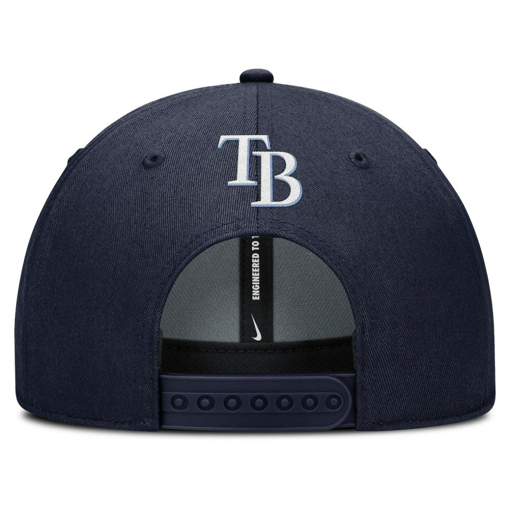 Tampa Bay Rays Nike Rise Gaberdine Adjustable Hat - MLB