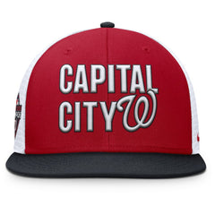 Washington Nationals Nike Pro Trucker Snapback Hat - MLB