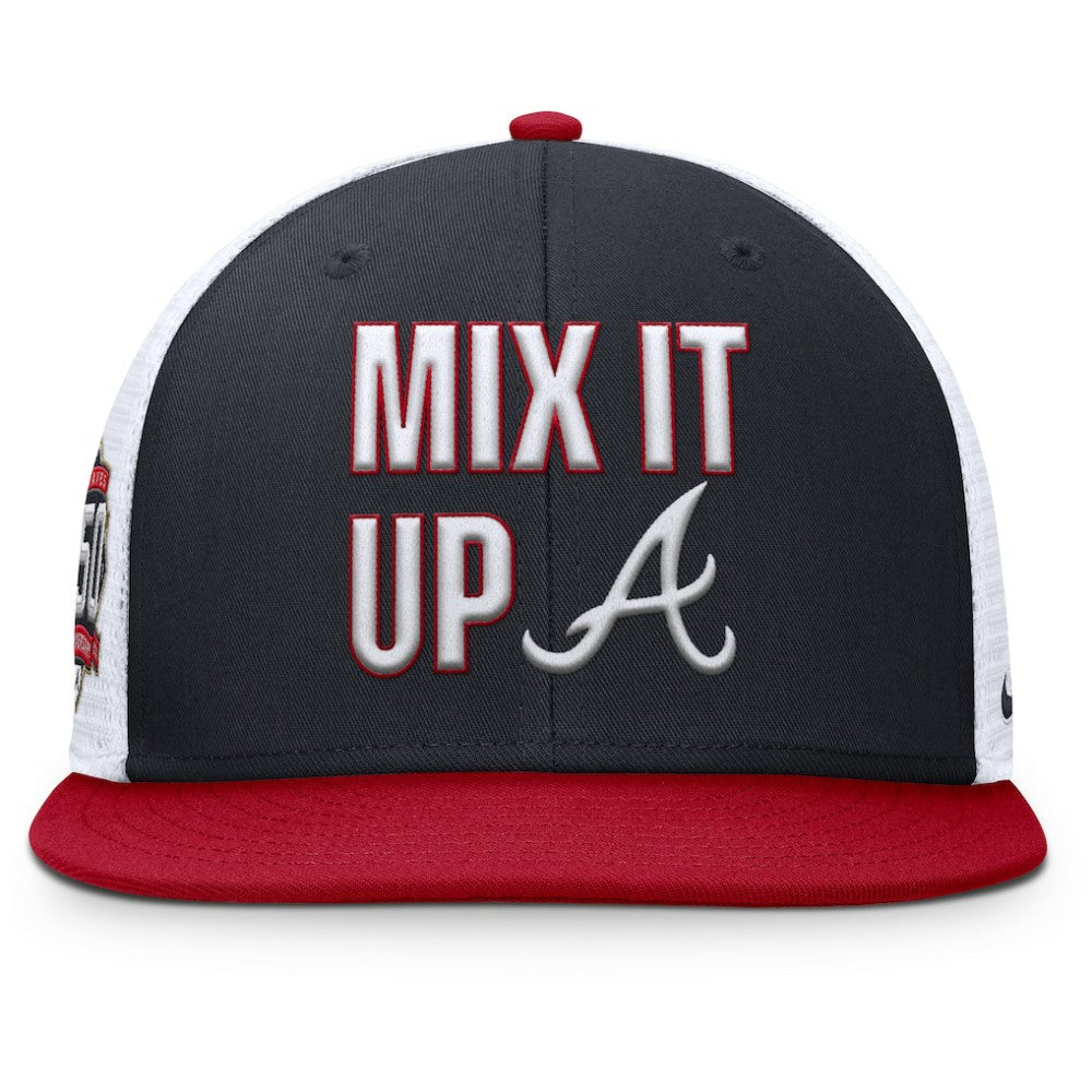 Atlanta Braves Nike Pro Performance Trucker Snapback Hat - MLB