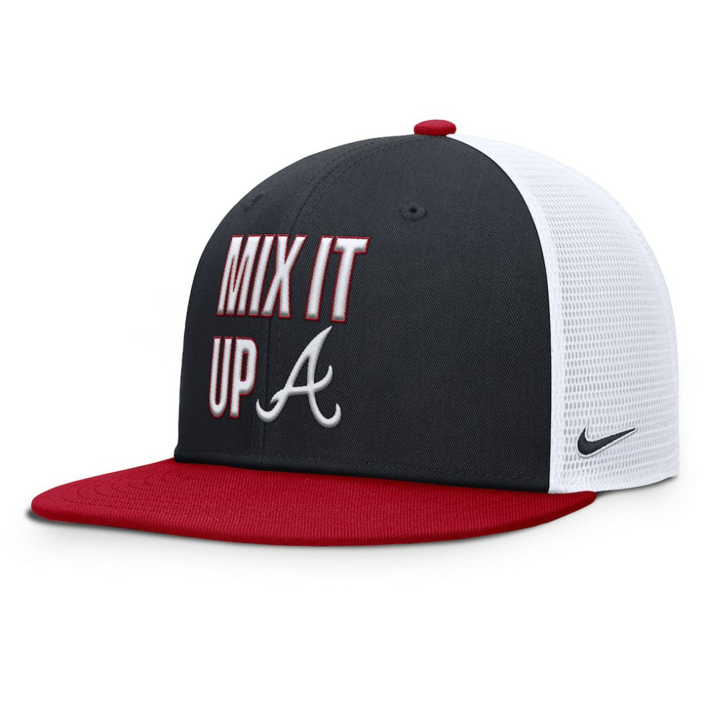 Atlanta Braves Nike Pro Performance Trucker Snapback Hat - MLB