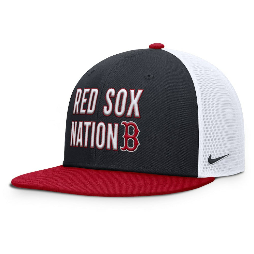 Boston Red Sox Nike Pro Trucker Snapback Hat - MLB