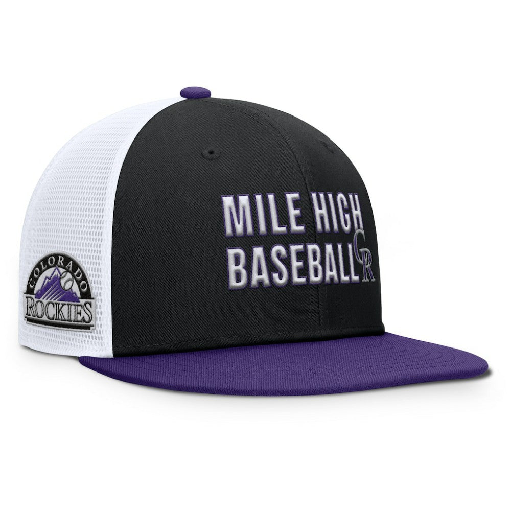 Colorado Rockies Nike Pro Trucker Snapback Hat - MLB