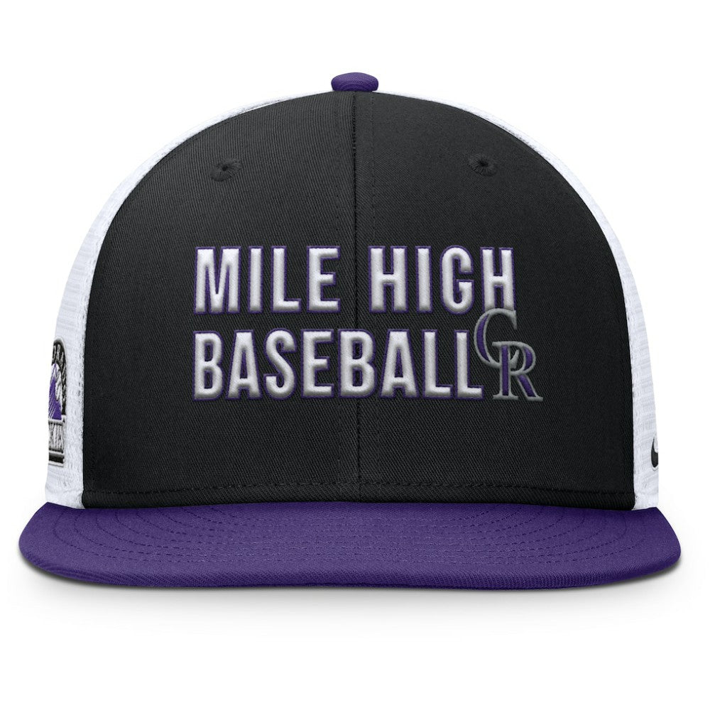 Colorado Rockies Nike Pro Trucker Snapback Hat - MLB