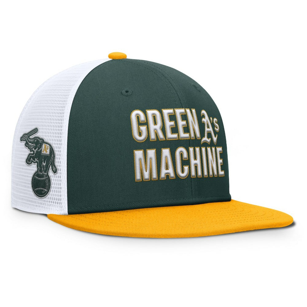 Athletics Nike Pro Trucker Snapback Hat - MLB