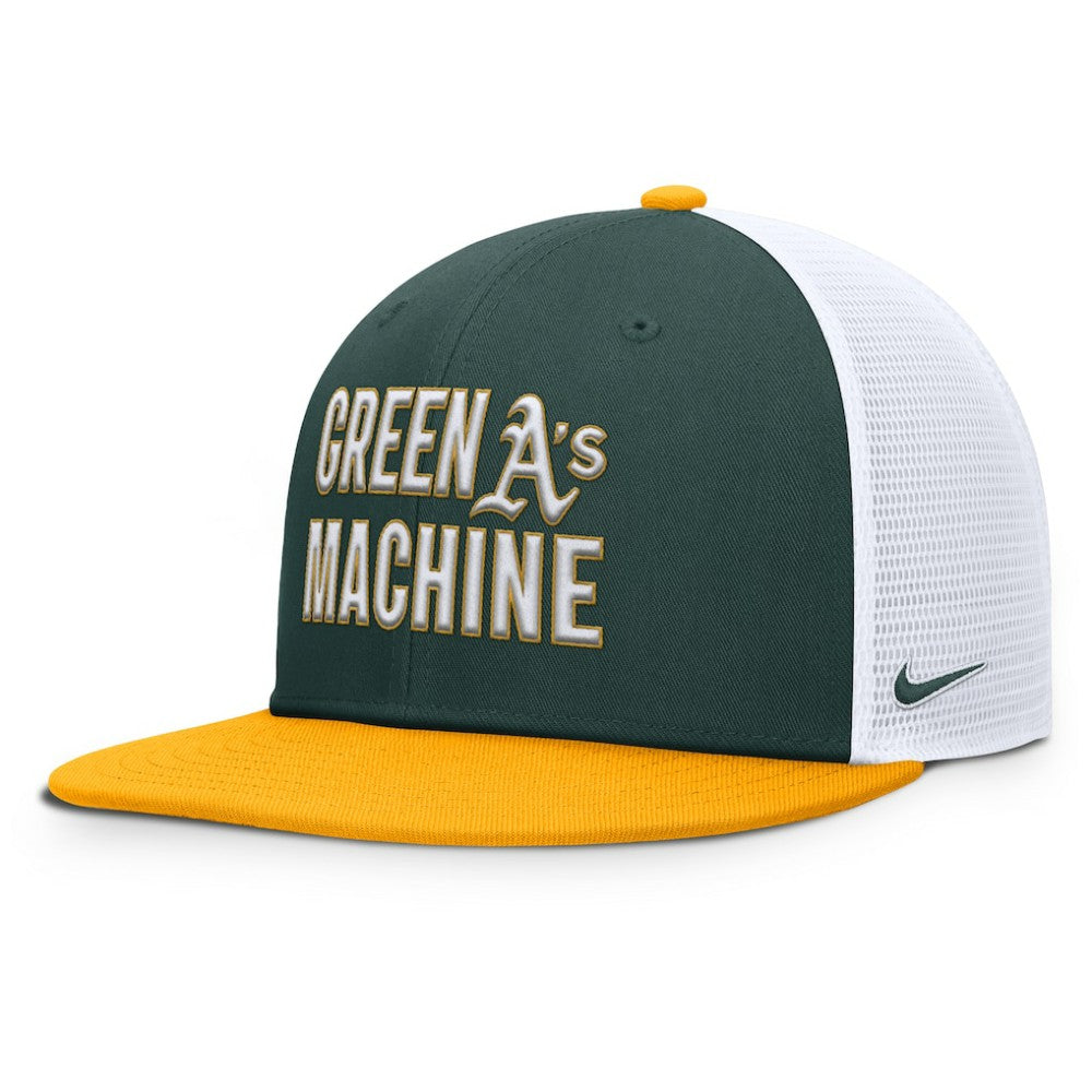 Athletics Nike Pro Trucker Snapback Hat - MLB