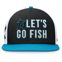 Miami Marlins Nike Pro Performance Trucker Snapback Hat - MLB