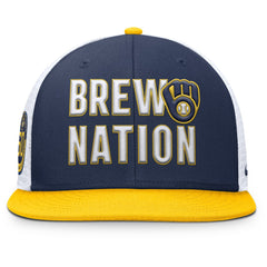 Milwaukee Brewers Nike Pro Trucker Snapback Hat - MLB