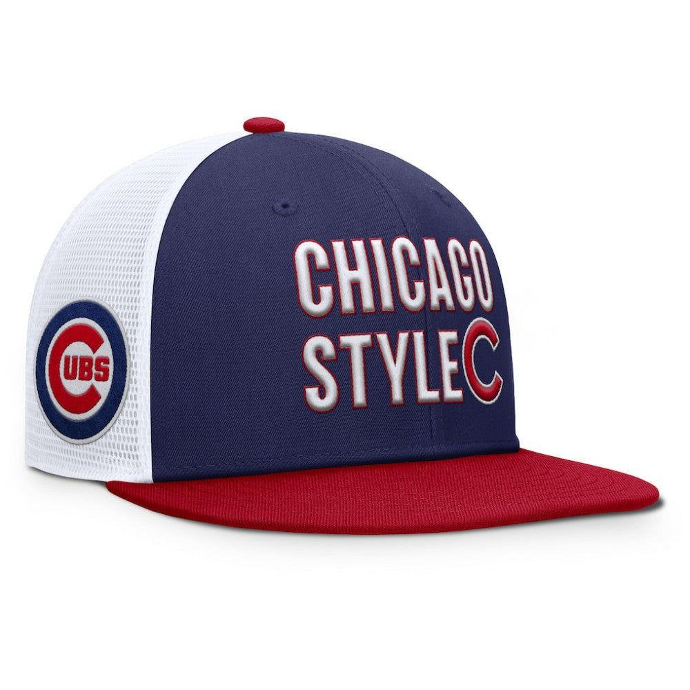 Chicago Cubs Nike Pro Trucker Snapback Hat - MLB