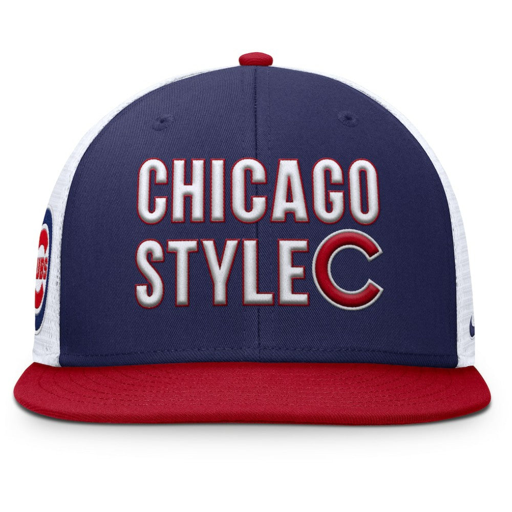 Chicago Cubs Nike Pro Trucker Snapback Hat - MLB
