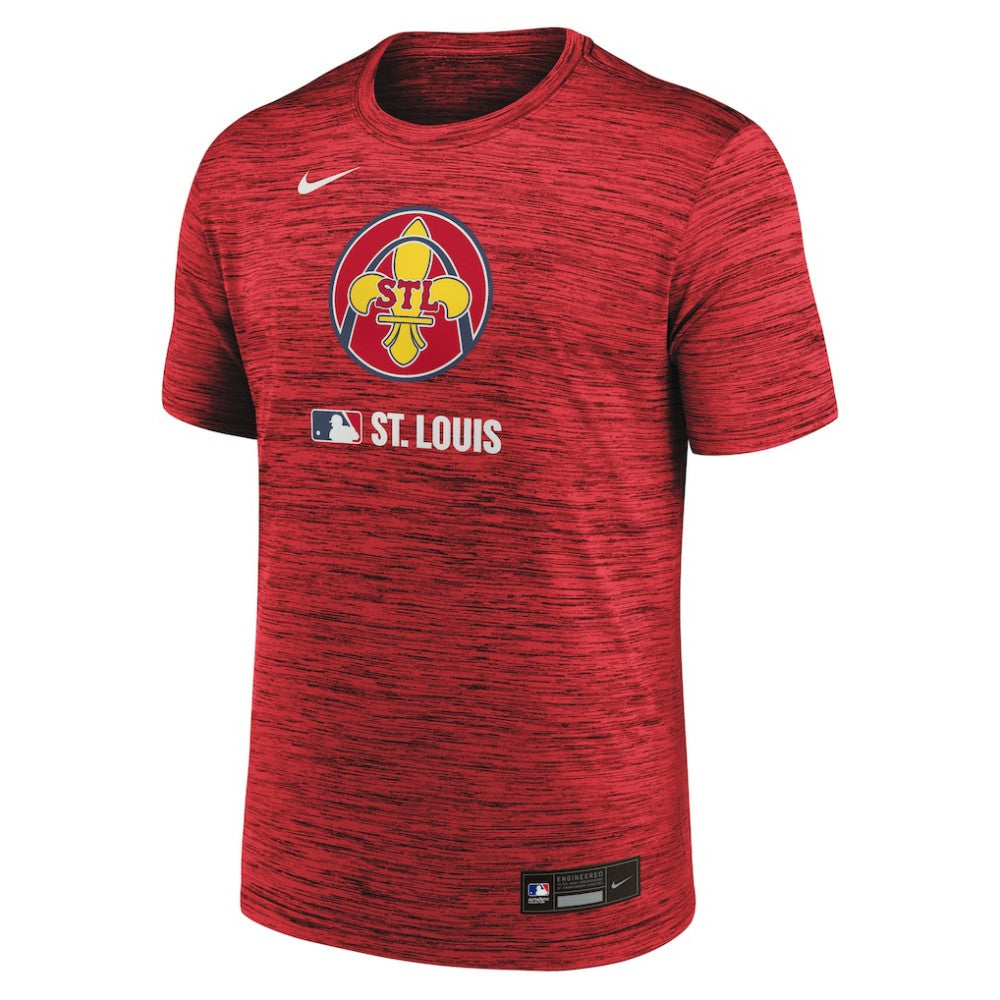 St. Louis Cardinals Nike Authentic Collection City Connect Velocity Dri-FIT T-Shirt - MLB